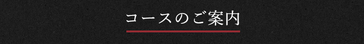 コースのご案内